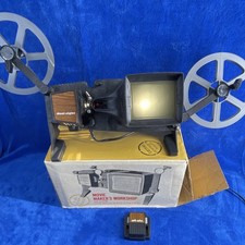 Hudson Photographic Dual 8 '436EP' Movie Viewer/Editor, Splicer, Reels Super 8