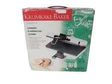Vtg Villaware Krumkake Baker Series II,  3900 Scandinavian Cookie Pizzelle Maker