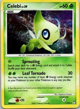 Pokémon TCG: Celebi Mysterious Treasures 7/123 Holo HP (SWIRL) on eBay