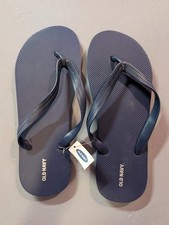 Old Navy Comfort Blue Rubber Flip Flop Sandals for Women Summer 634810-06-01 NWT