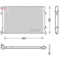 Denso DRM32042 KüHler, MotorküHlung