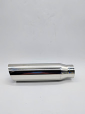 Vibrant 1557 3 Inlet 4 Outlet 20 Polished Stainless Steel Weld-on Exhaust Tip Vibrant 1557 3 Inlet 4 Outlet 20 Polished Stainless Steel Weld-on Exhaust Tip