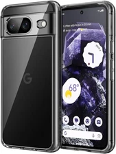 JETech Case for Google Pixel 8 6.2-Inch 2023, Non-Yellowing 8, Obsidian 