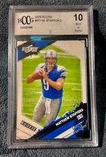 2009 Matthew Stafford Rookie BCCG Mint 10 !! RC Graded 10 💎
