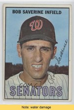 1967 Topps Bob Saverine #27 READ 2u3