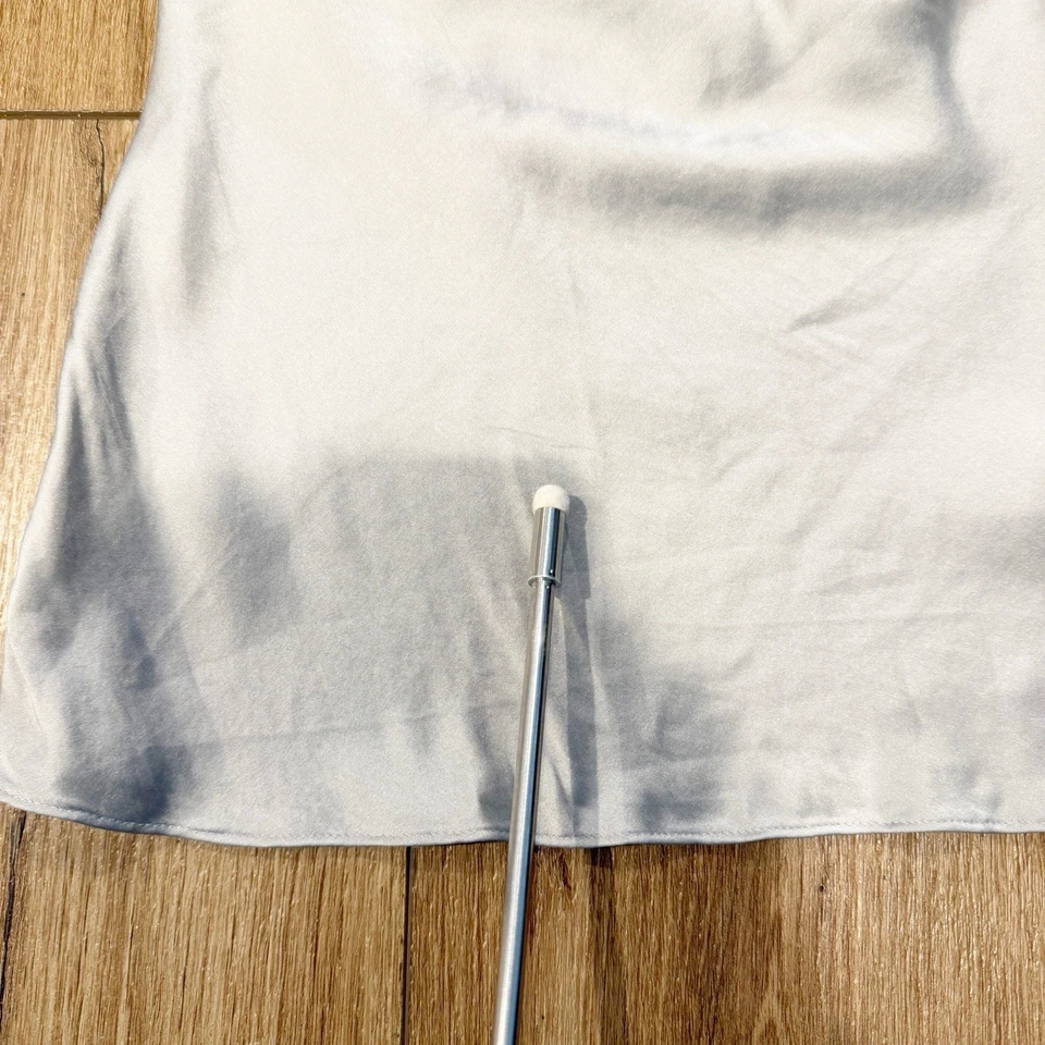 Top halter babydoll de seda Express para mujer Y2K talla pequeña coqueta Fairycore delicado Foto 4 de 4