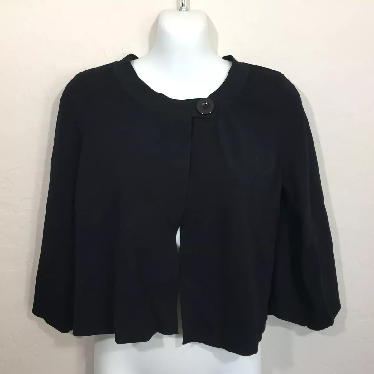 Cable and gauge black sweater sales