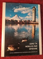 Expo 74 Worlds Fair Spokane Washington Official Commemorative Book