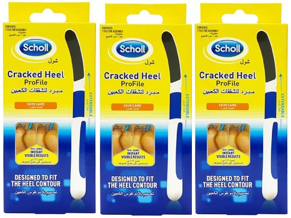 Scholl cracked heel clearance