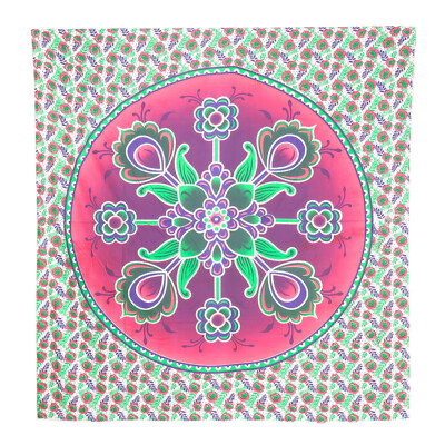 Indian Pink Floral Tapestry Wall Hanging Tapestries Dorm Decor Bedding Tapestry