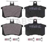 A.B.S. 36818 Bremsbelagsatz, Scheibenbremse Hinten FüR Alfa Romeo Audi Fiat