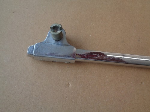 Fiat 850 Coupe Sport Rahmen Fenster Ausstellfenster Chrom links NEU Orig 4187640 - Bild 3 von 7