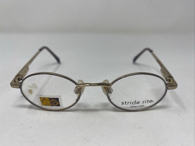 Stride Rite SR-1 214 37-16-120 Lavender/Gold Full Rim Eyeglasses Frame NS55