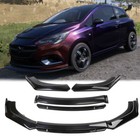 For Vauxhall Corsa C D E F Front Bumper Lip Spoiler Splitter Chin Glossy Black