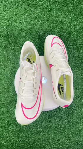 Nike Air Zoom Maxfly Track Cleats Men's Size 13 Fierce Pink DH5359-100 No Spikes - Video 1 of 1