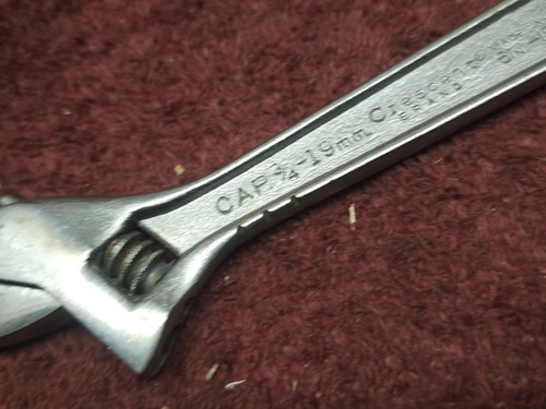 Crescent Crestoloy 6” Adjustable Wrench Made in USA. - Picture 2 of 6