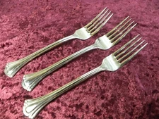 GRAND BALLROOM 7 1/2" Place Forks x3 Wallace Stainless Steel Flatware CHINA