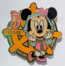 Minnie Mouse Steering Wheel 5 Years Game Prize Tds Japan Disney Pin S01 Minnie Mouse Steering Wheel 5 Years Game Prize Tds Japan Disney Pin S01