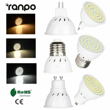 6x 12x LED Spotlight GU10 E27 MR16 2835 SMD 3W 5W 7W 110V 220V White Lamp GL304