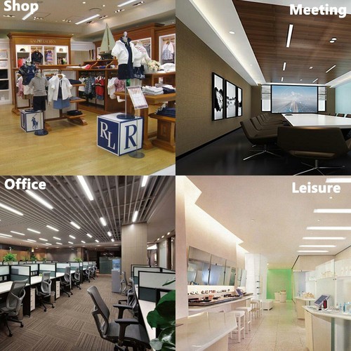 20W 40W 45W 60W LED Batten Light Linear Slimline Ceiling IP65 IP42 IP20 - Picture 9 of 69