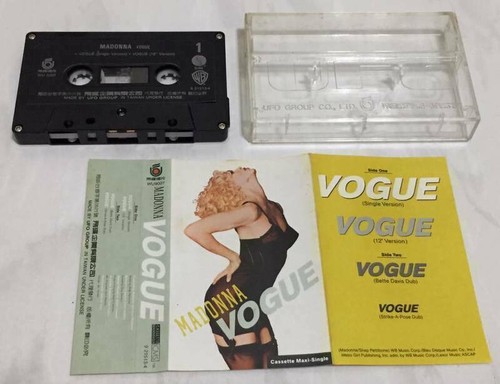 Madonna 1985-1998 Complete Set of UFO Group - Taiwan Edition Cassette Tape x 21 - Picture 20 of 24