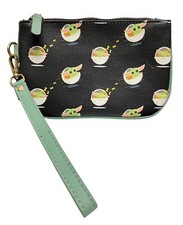 Star Wars  GROGU BABY YODA  WRISTLET BAG PURSE-Sleeping Mandoloriam