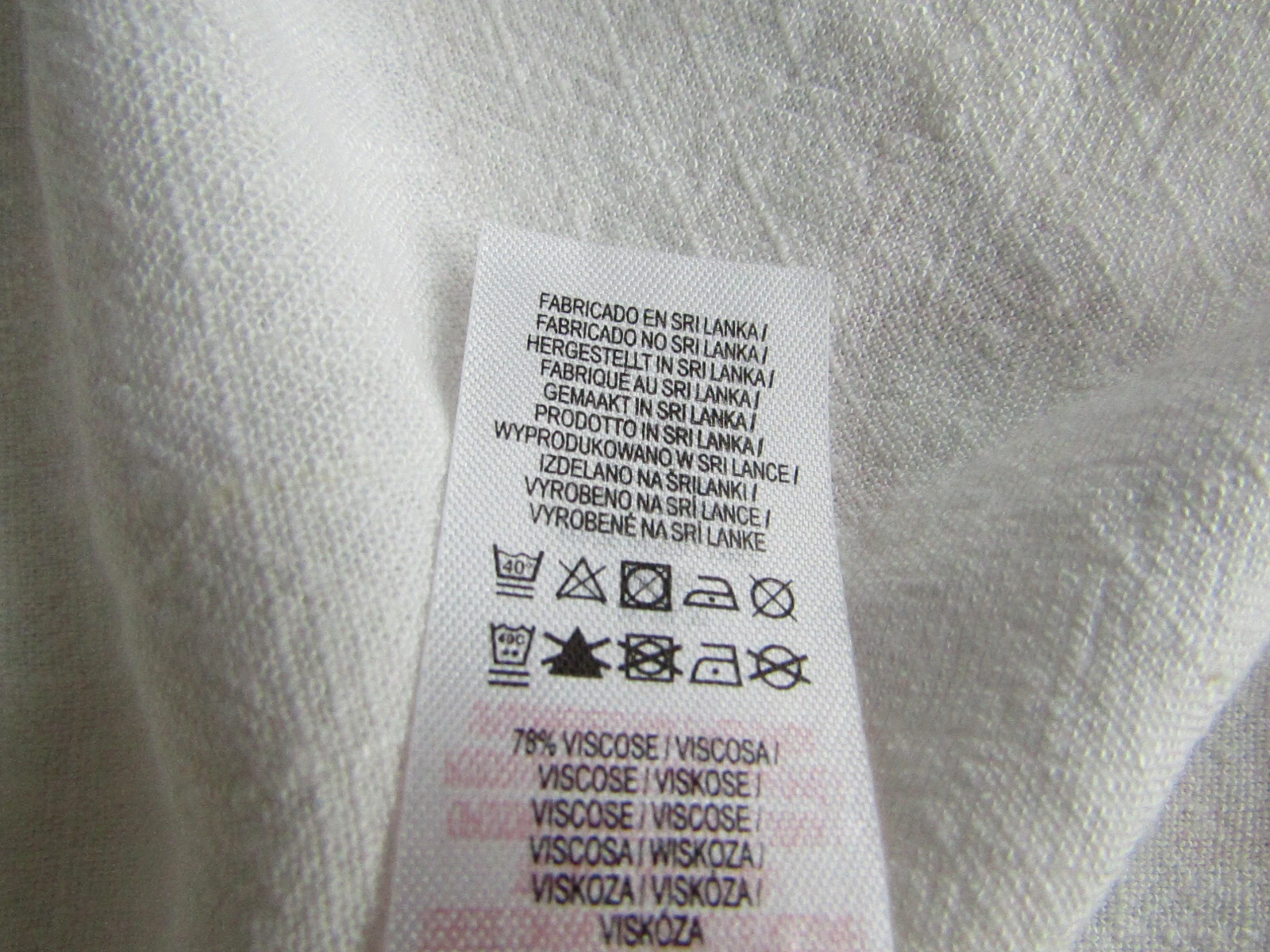 OFF WHITE Abito scollo quadrato smanicato estivo taglia 10 panna bianco sporco allacciato in vita