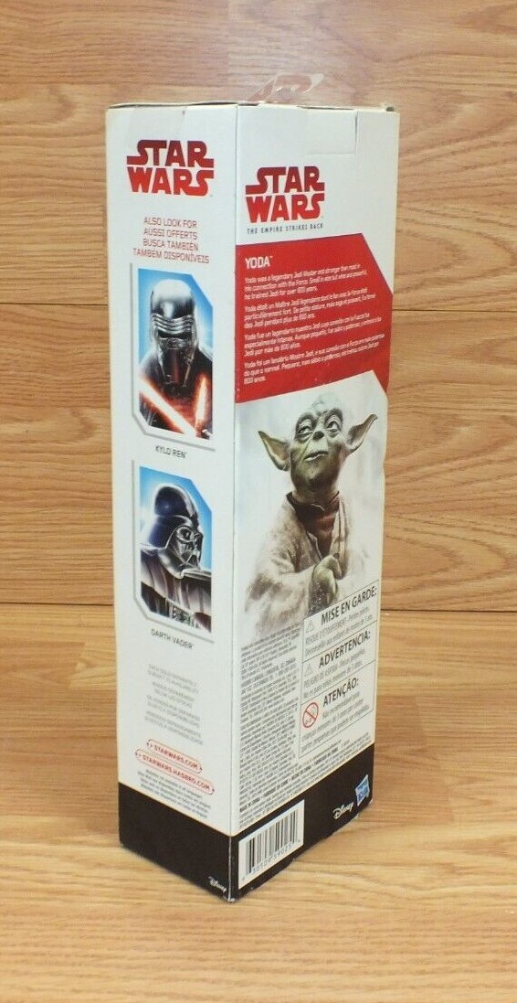 Hasbro Star Wars YODA未開封 Disney Hasbro Star Wars Empire Strikes Back Collectible 12