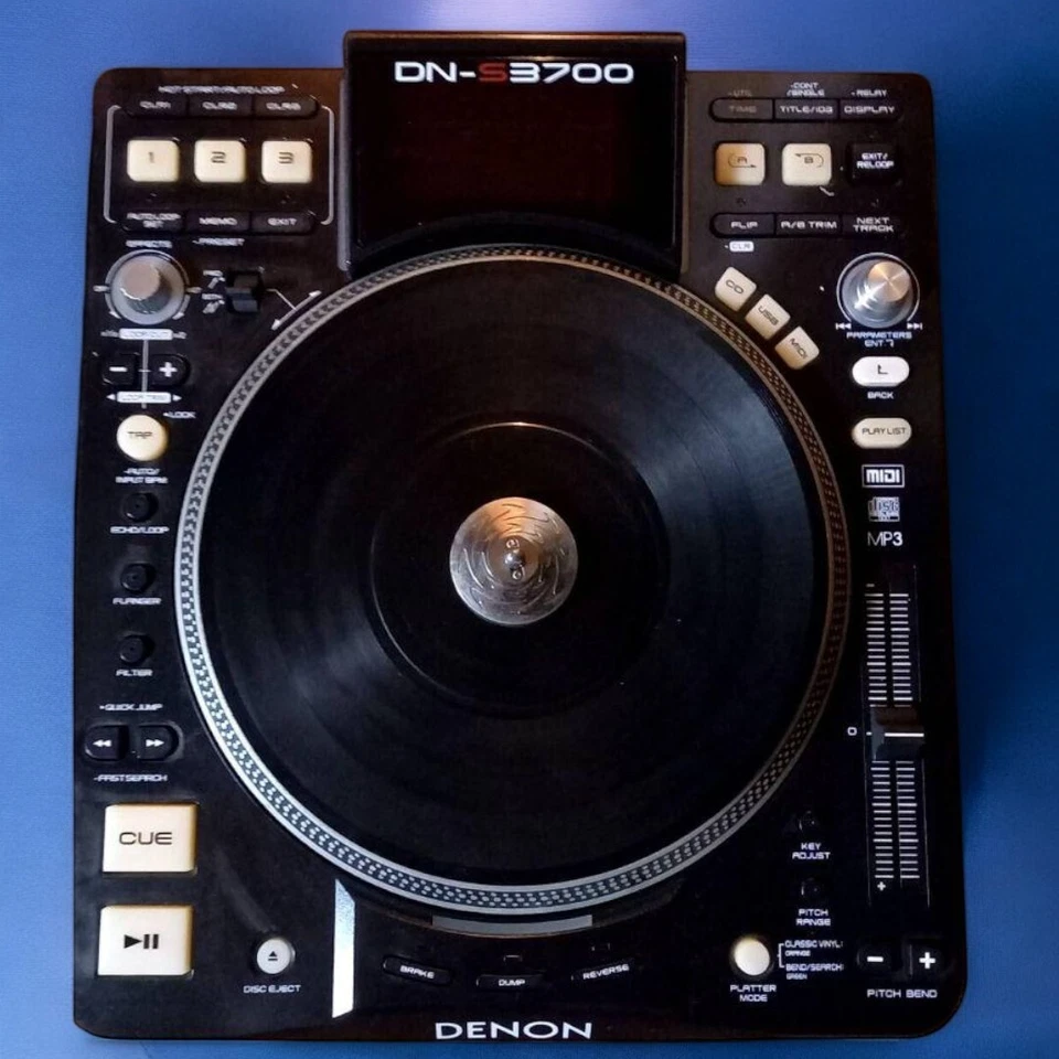Denon DJ DN-S3700 Pair Digital Media Turntable Tested/working - Image 2 of 4
