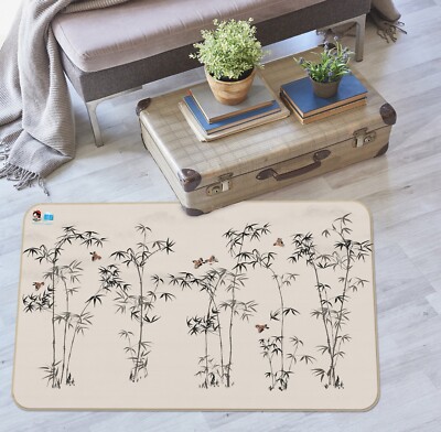 3D Sparrow Bamboo O1296 Game Rug Mat Elegant Photo Carpet Mat Eve 2023