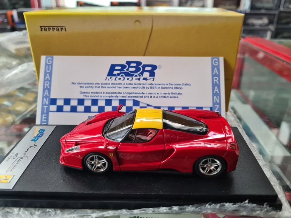 Ferrari Enzo 2002 Yellow/Red serie oro 1/43 lim.ed.115/200 pcs BG283 BBR - Immagine 2 di 4