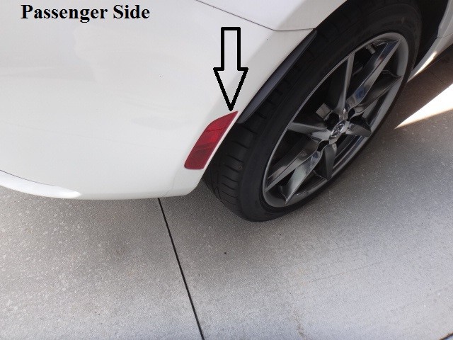 2016-2025 Mazda MX-5 Miata Passenger Rear Side Marker NA1J515H0C
