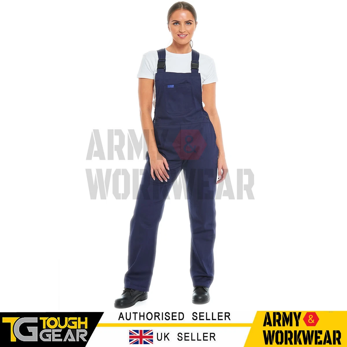 cllios Mens Work Bib Overalls Baggy Lightweight Jumpsuit Big and