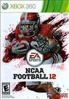 NCAA Football 12 Microsoft XBox 360 2012 *Disc Only* No Case