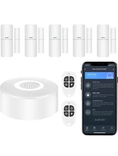 Wifi Door Alarm System, Wireless DIY Smart Home Security System, with Phone APP 
