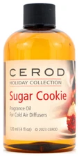 CEROD - Holiday Collection Sugar Cookie Fragrance Oil for Cold Air Diffuser 4oz