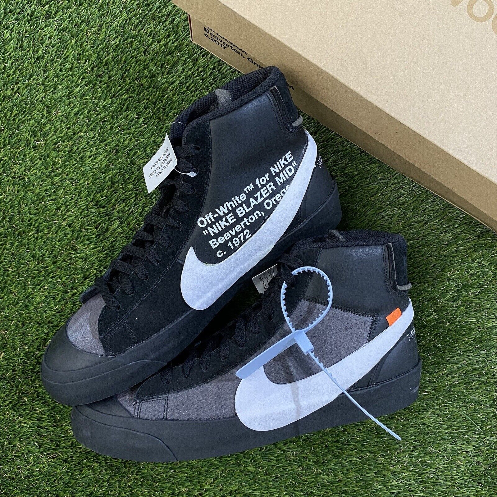 Founder Summon call out Size 11 - Nike Blazer Mid x OFF-WHITE 'Grim Reapers' 2018 for sale online |  eBay