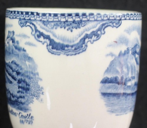 Johnson Brothers Old Britain Castles Blue Made in England Double Egg Cup - Picture 5 of 6