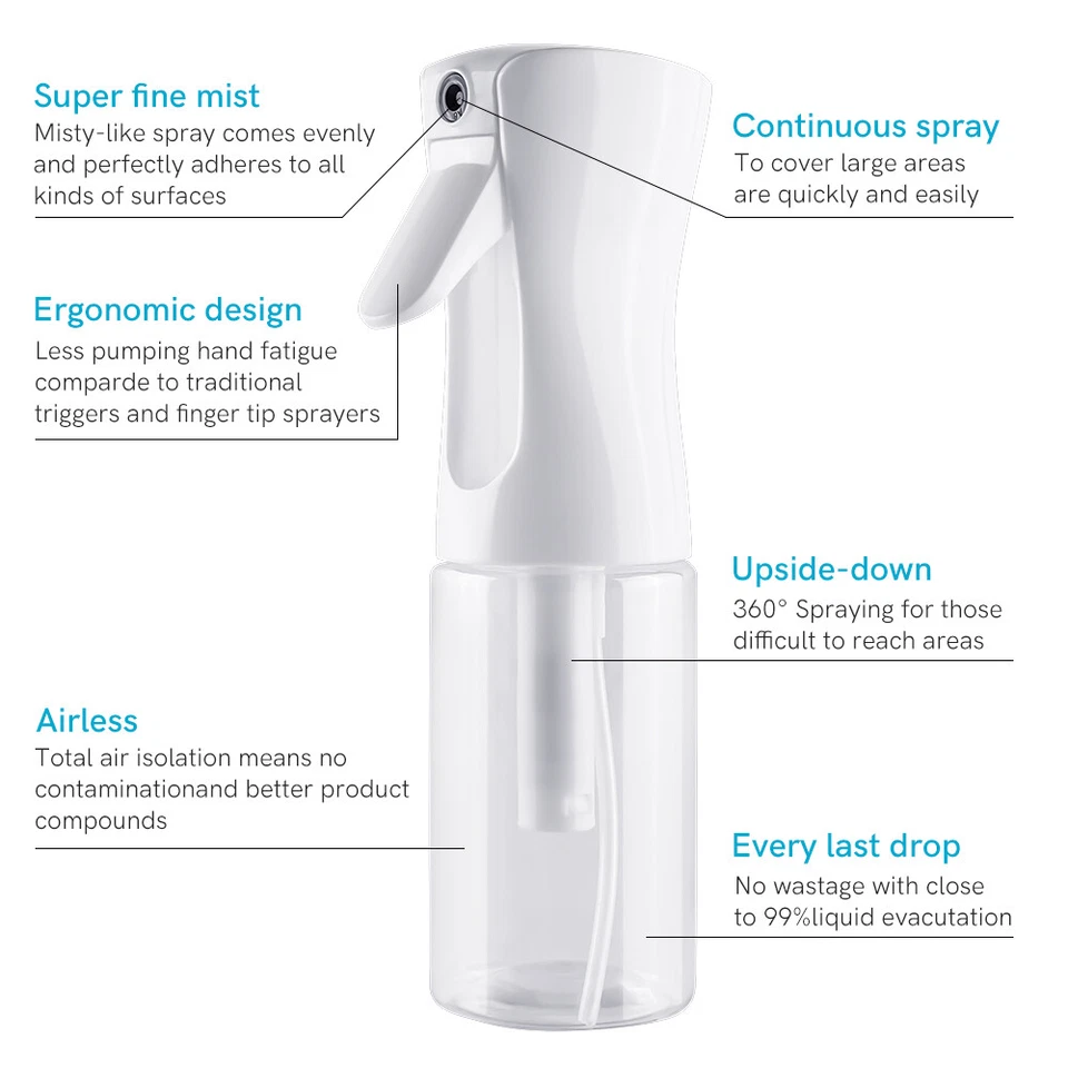 Sprühflasche Ultra Fine Continuous Water Mister für Haarstyling-Reinigungsanlage - Bild 4 von 4