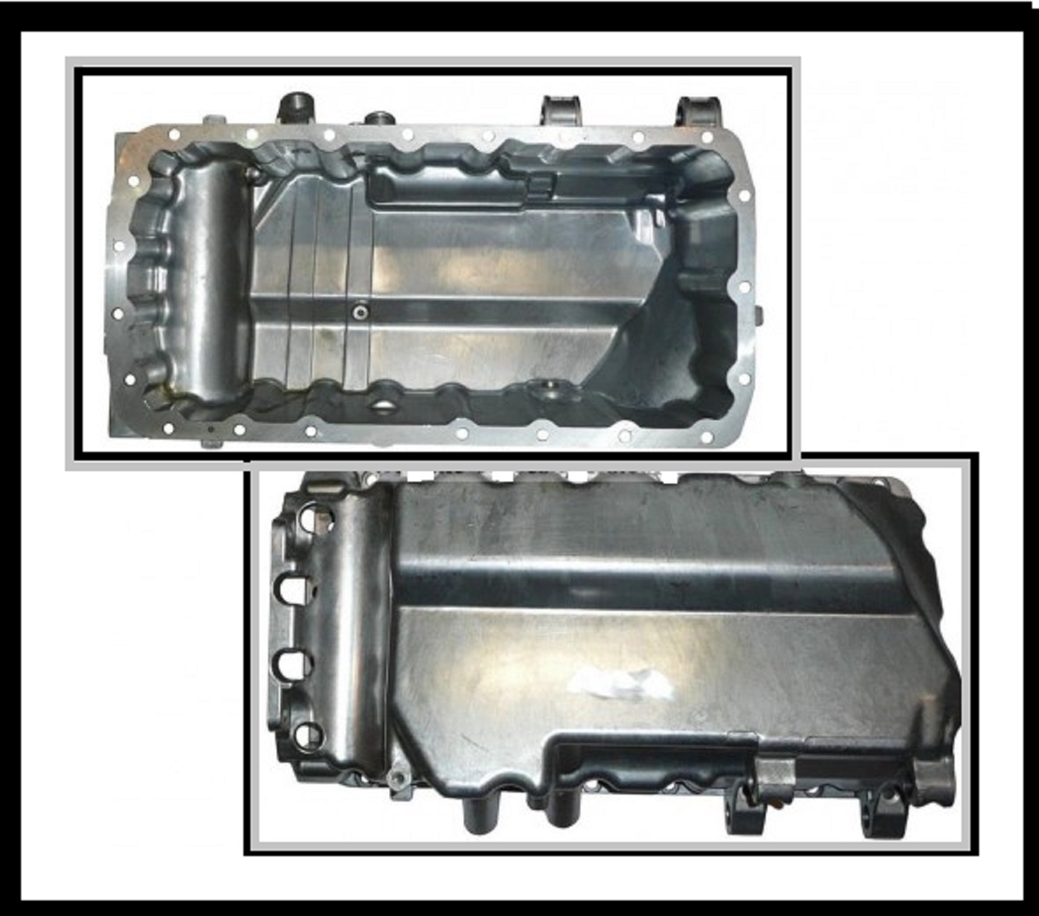 Carter d'huile Fiat Ulysse 2.2 JTD en aluminium moulé haute résistance thermique