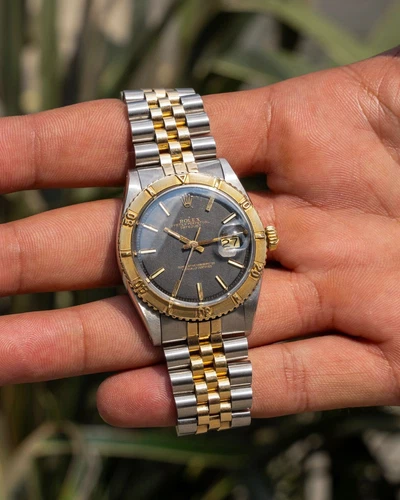 1976 Rolex Datejust Turn-O-Graph 1625 - Rare Confetti Dial Factory Vintage Mint