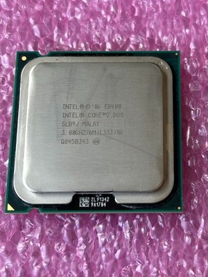 Intel Core 2 Duo E8400 3.00GHz Processor - Socket 775 - SLB9J - Tested