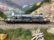 Regenerator Cyclone Railcar/Flatcar Load (1:87th - H.O. Scale)