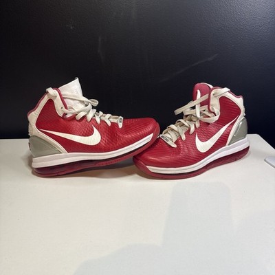 Nike Hyperdunk Air Max Red & White Size 6 Men's Basketball Sneakers 407650-600