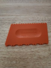 VTG Tupperware Orange CAKE DECORATOR Gadget 1558 Frosting Spreader NOS 