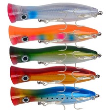 1PCS Popper Fishing Lure 81g Crankbait Hard Artificial Swimbait Wobblers Hooks
