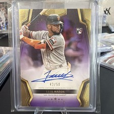 2024 Topps Five Star - Autographs Luis Matos #FSA-LM Purple /50 (AU, RC)
