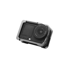 Aluminum Cage Frame for DJI Action 6 Quick Release Cold Shoe Protector
