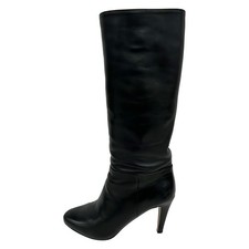 PRADA - Black Leather Women's Boots