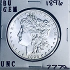 1896 BU GEM MORGAN SILVER DOLLAR UNC MS+++ U.S. MINT RARE COIN 7772